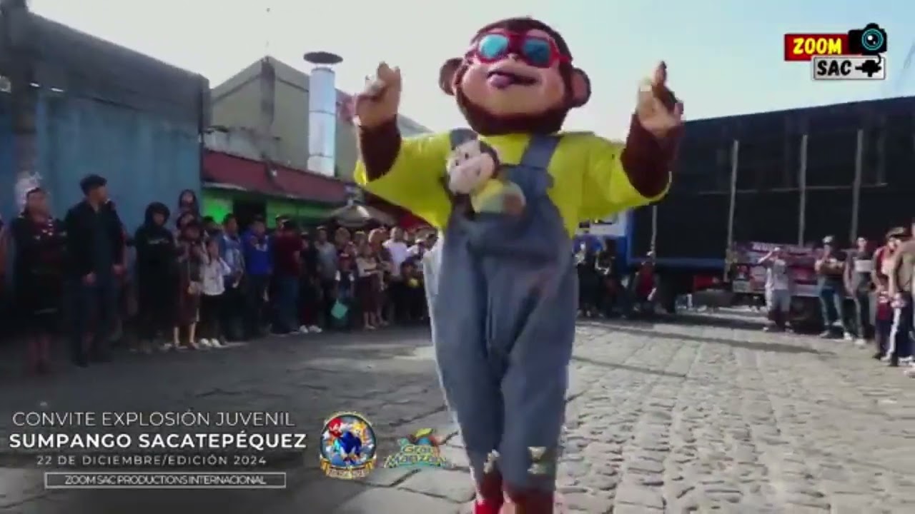 Convite Explosión Juvenil y La gran manzana en Sumpango sacatepequez 2024