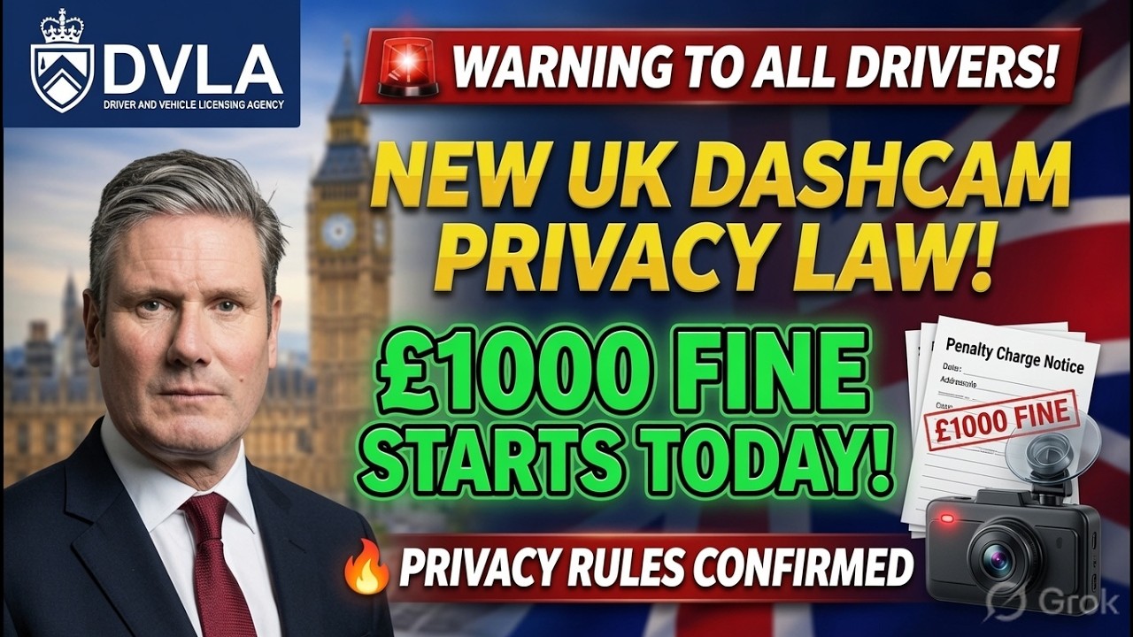 🚨 New UK Dashcam Privacy Rules 2026 &ndash; What Every Driver Must Know to Avoid Costly Mistakes