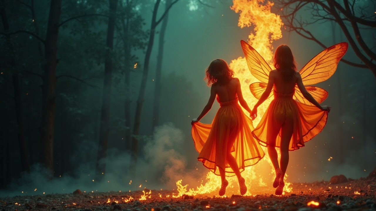 Lunatia - DANCING AROUND THE FIRE - (Official Video)