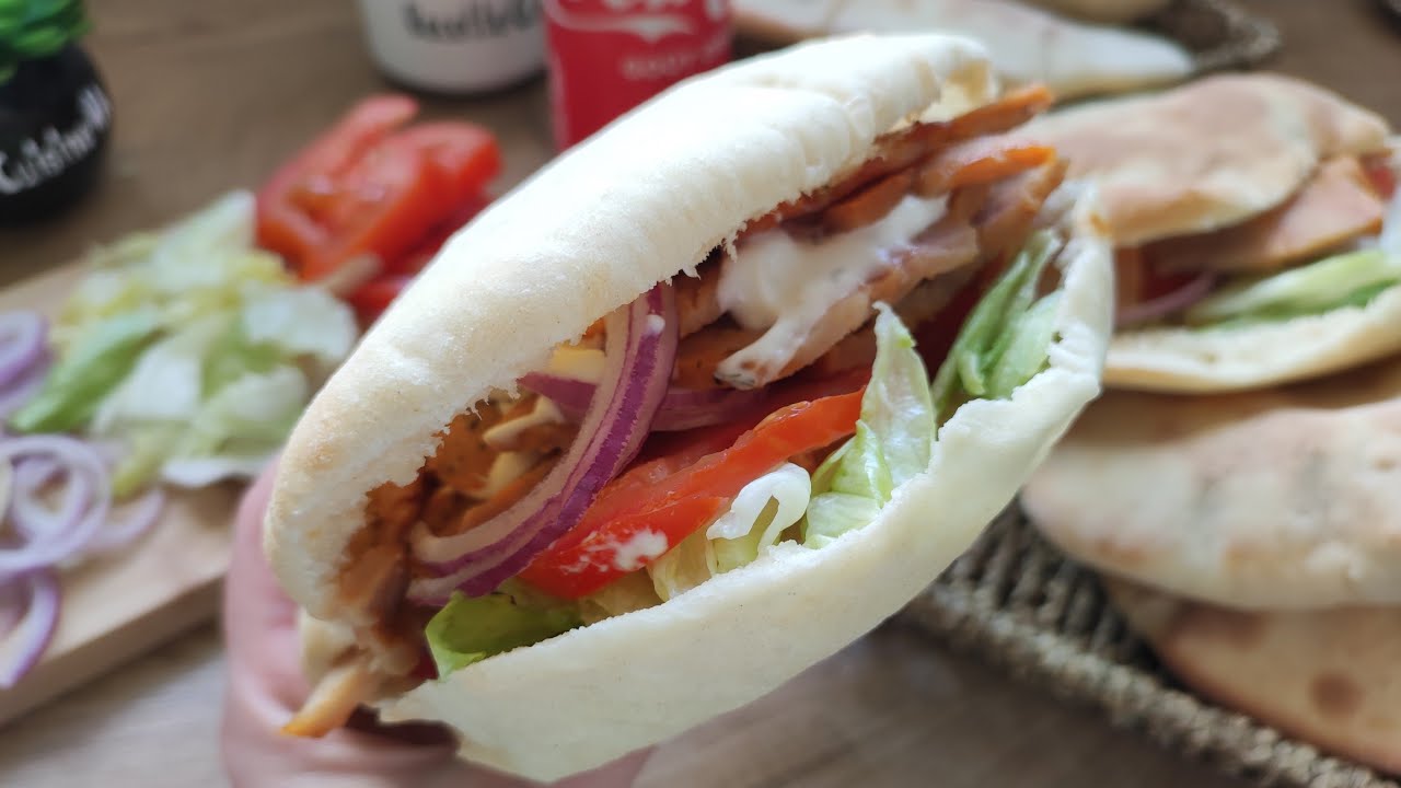 Pain kebab maison facile &agrave; r&eacute;aliser #kebab