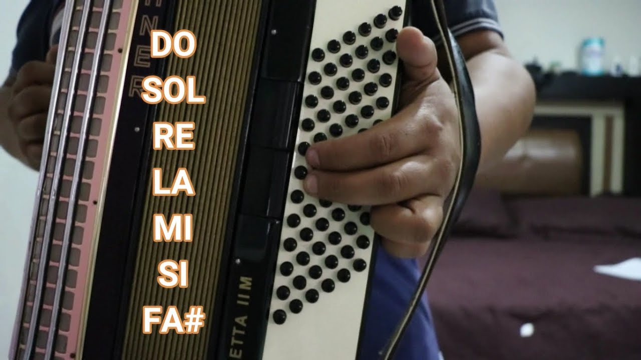 BAJOS EN EL ACORDEON DE TECLAS PARA PRINCIPIANTES