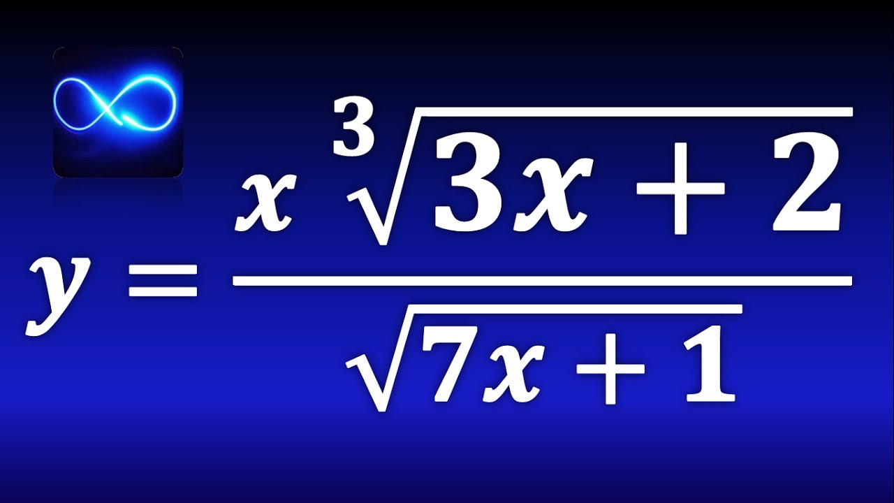 Derivación logarítmica : EJEMPLO 1 (EJERCICIO RESUELTO)