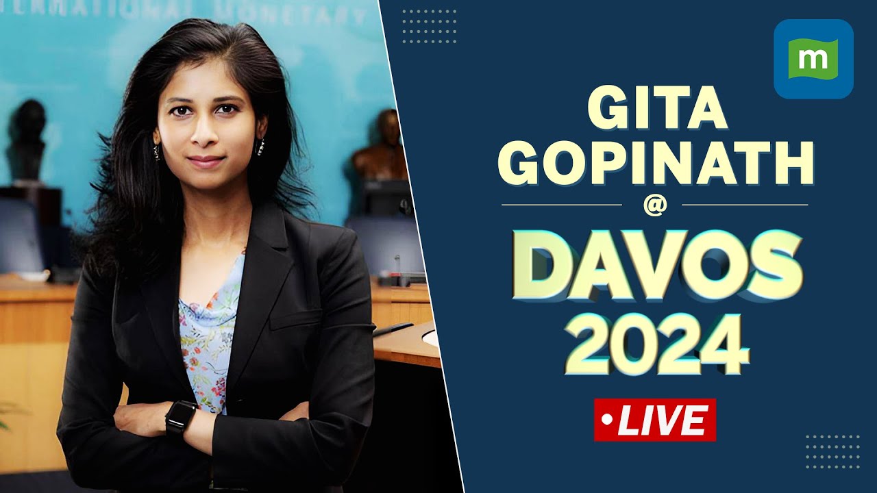 LIVE: Banks Ready To Face An Uncertain Future? Gita Gopinath at WEF | Davos 2024