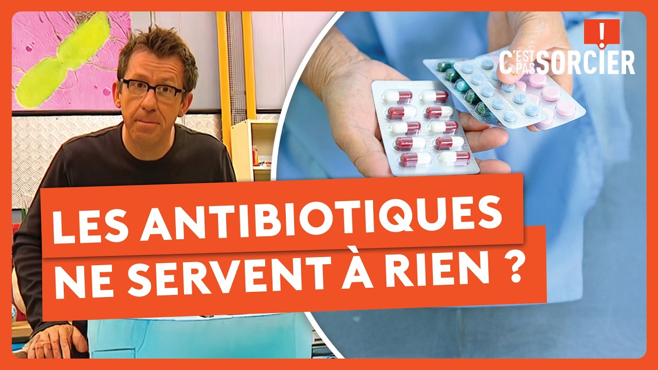 Les antibiotiques ne servent à rien ? - C'est pas sorcier