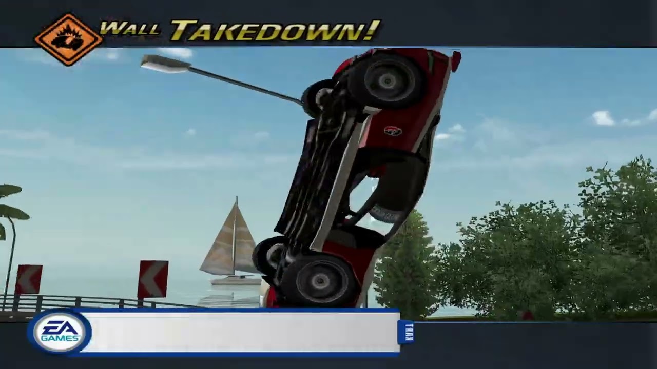 (gameplay pra fundo de vídeo) Burnout 3 - Gameplay Pra Fundo de Vídeo #14