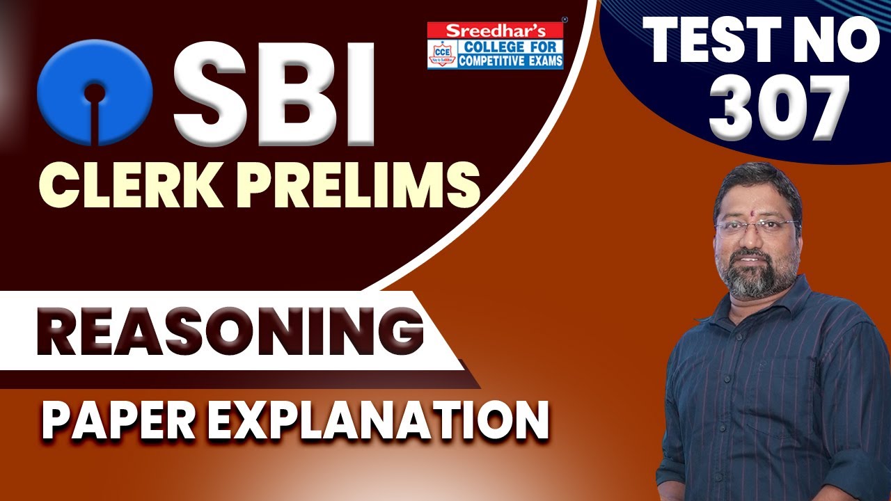SBI CLERK 2022 PRELIMS MOCK TEST NO-307 | REASONING PRACTICE SET WITH TRICKS AND SHORTCUTS