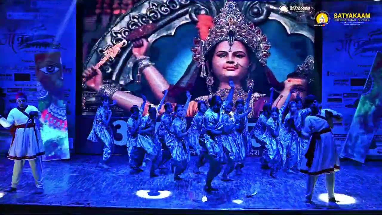 Award Winning Group Dance Performance | Maa Tujhe Pranaam | Satyakaam International School