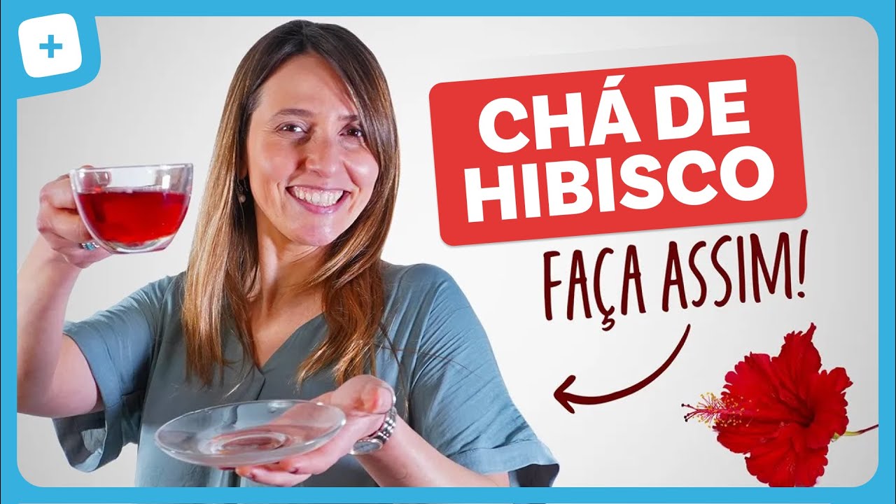 Como tomar CHÁ DE HIBISCO para emagrecer
