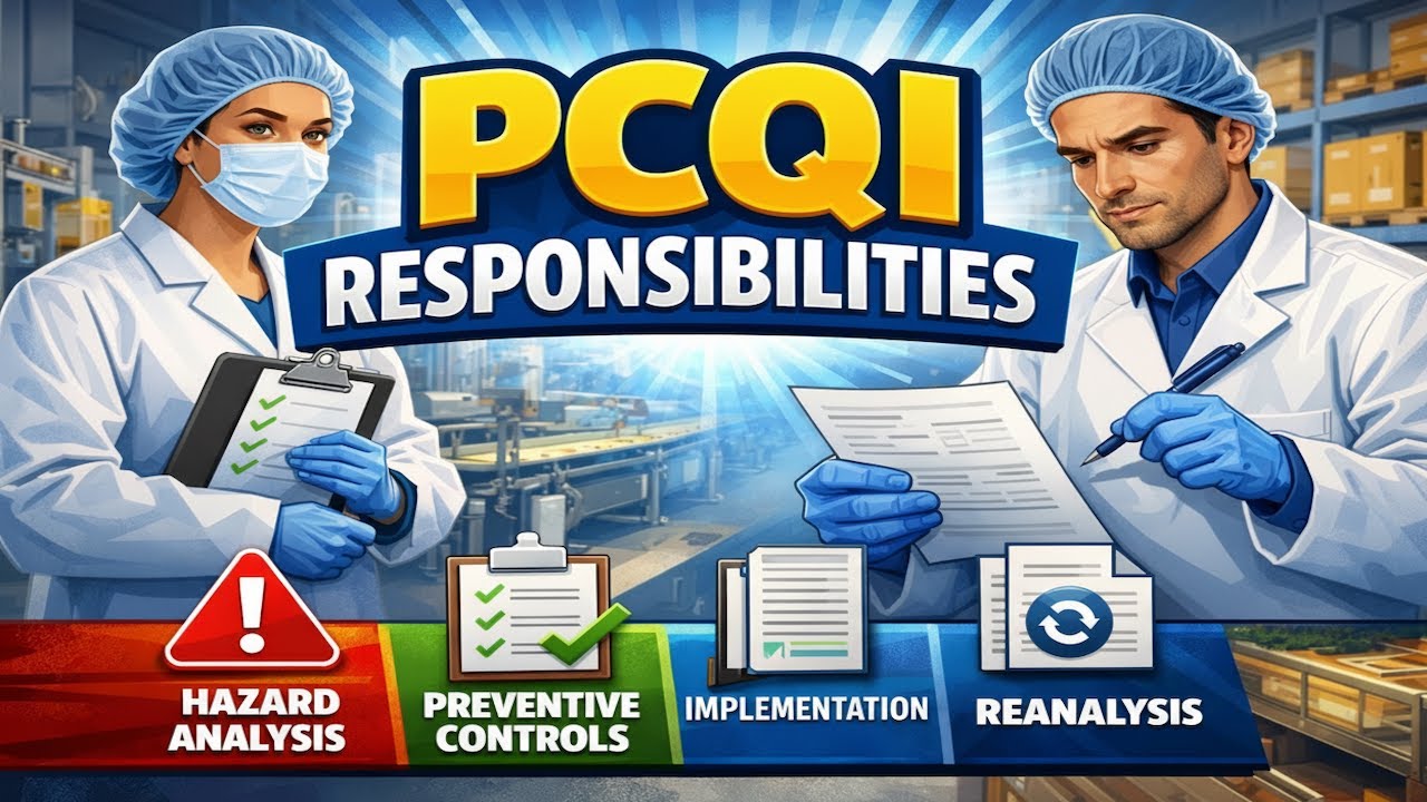 PCQI Responsibilities Explained