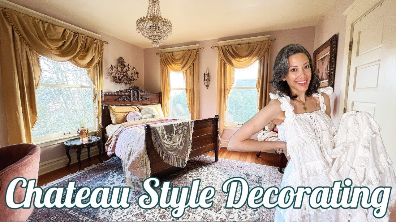 Thrift Store Fancy Decorating - Cottage Room Makeover with Thrifted Antiques and Vintage