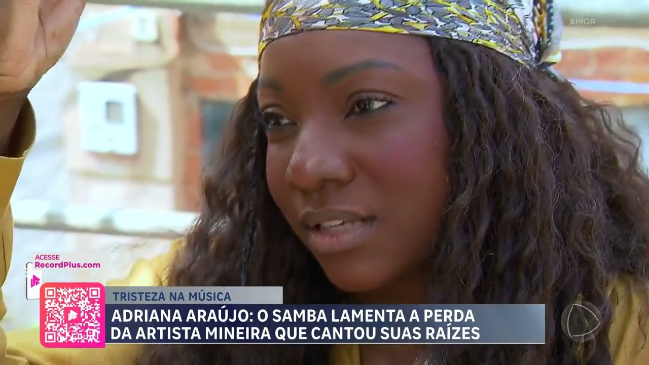 Adriana Araújo: samba lamenta perda da artista mineira que cantou suas raízes