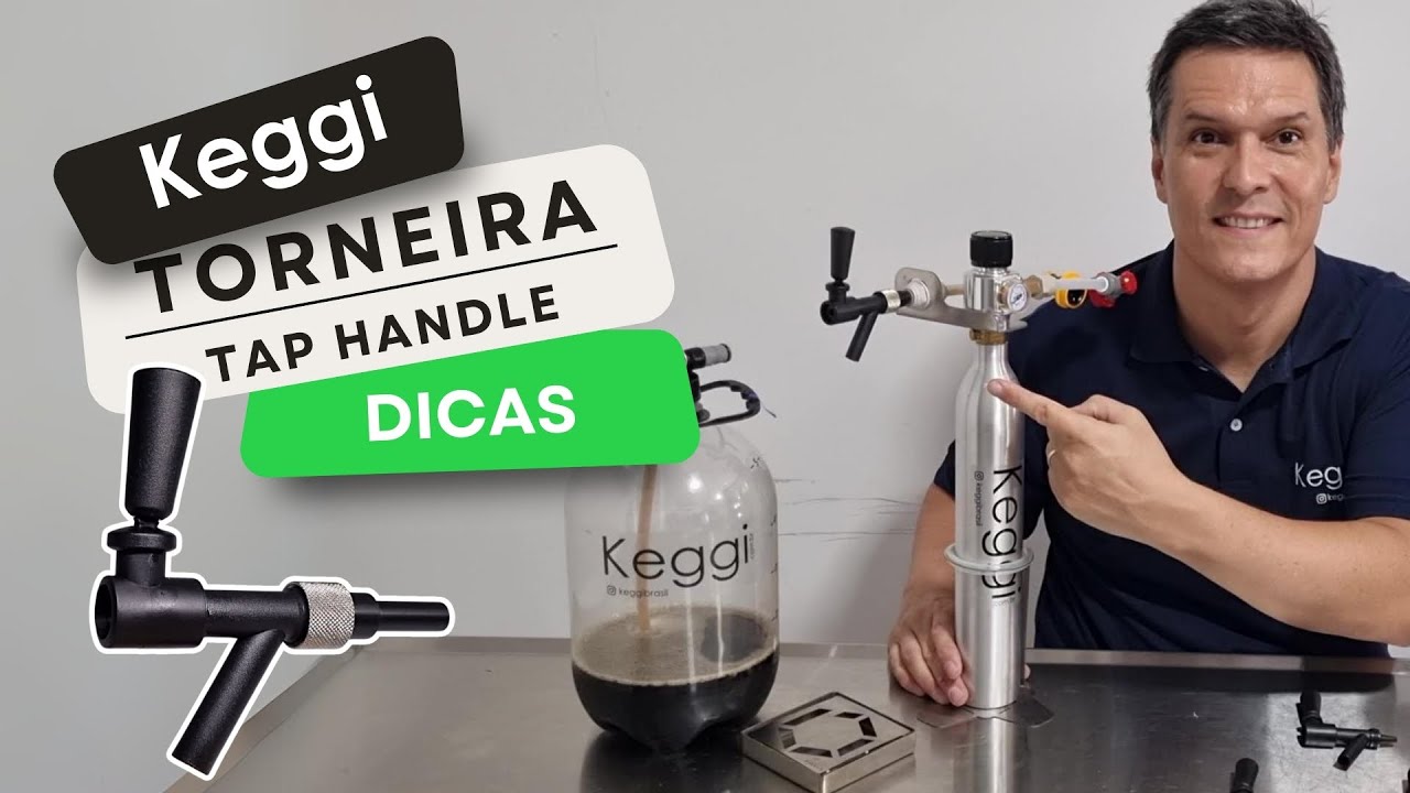 Dicas de utilização das torneiras Tap Handle Keggi