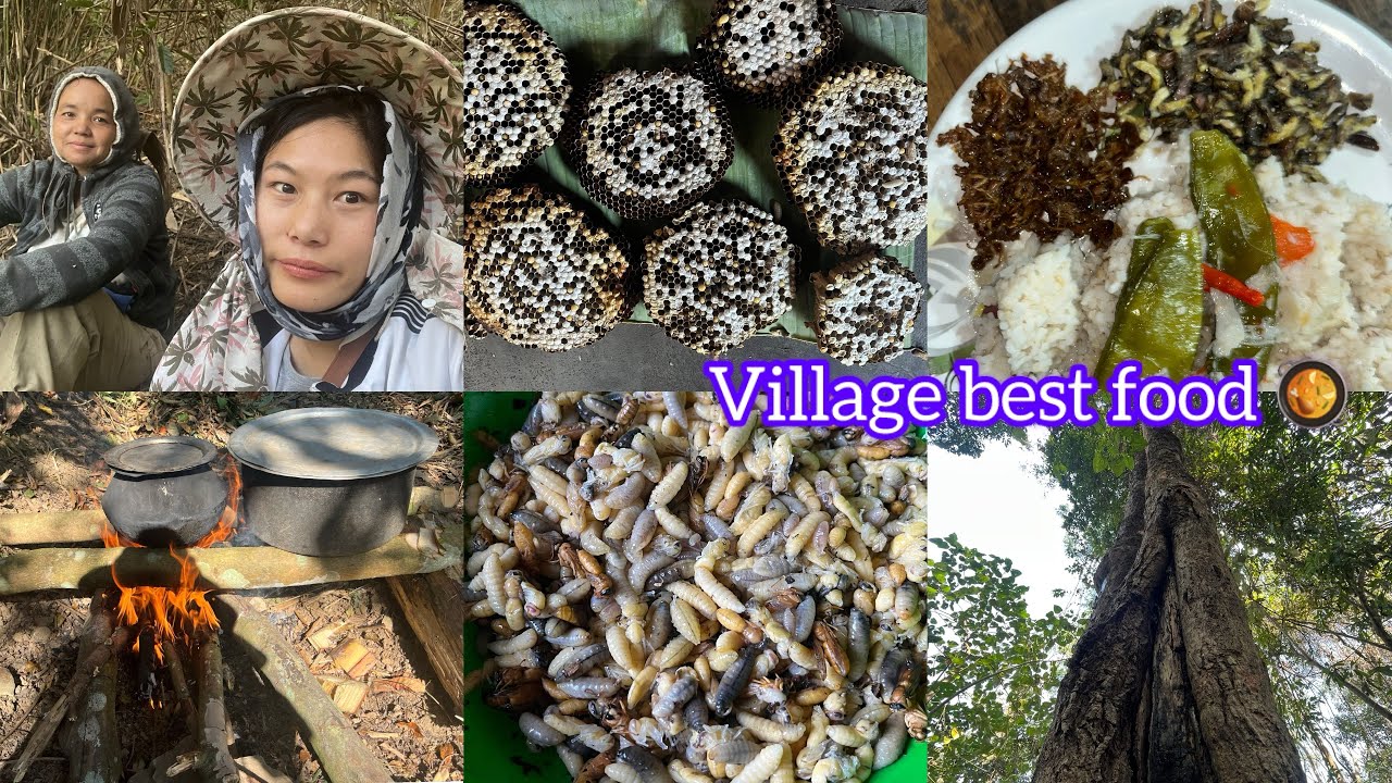 My Valentine Day / My First Time Hunting  Bee🐝 /Real Village Life Update