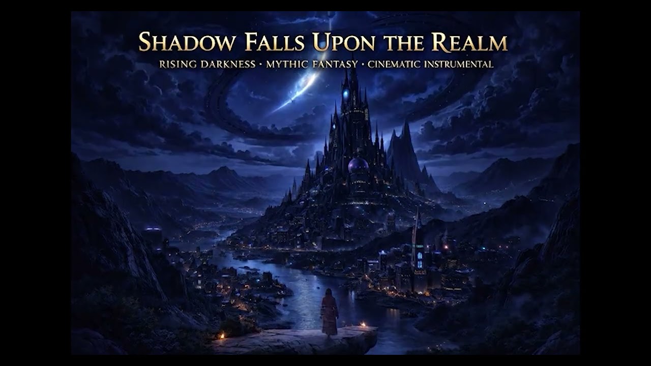 🌑🕯️ Shadow Falls Upon the Realm — Rising Darkness · Mythic Fantasy · Cinematic Instrumental