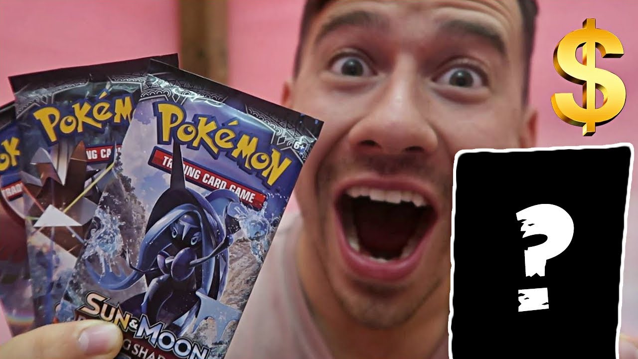 $100 POKEMON BURNING SHADOWS BOOSTER BOX PACK OPENING INSIDE A BUBBLE WRAP FORT!!
