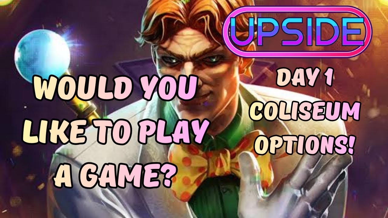 Having Trouble? These Two Characters Helped Me With Day 1 Alliance Coliseum Arcade! 
