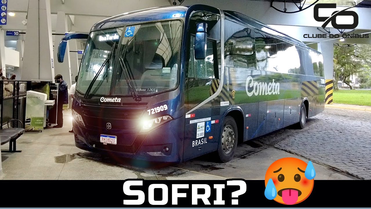 ПОЕЗДКА НА ПЕРЕДНЕМ АВТОБУСЕ VIAO COMETA | ИЗ КУРИТИБЫ В ДЖУ...