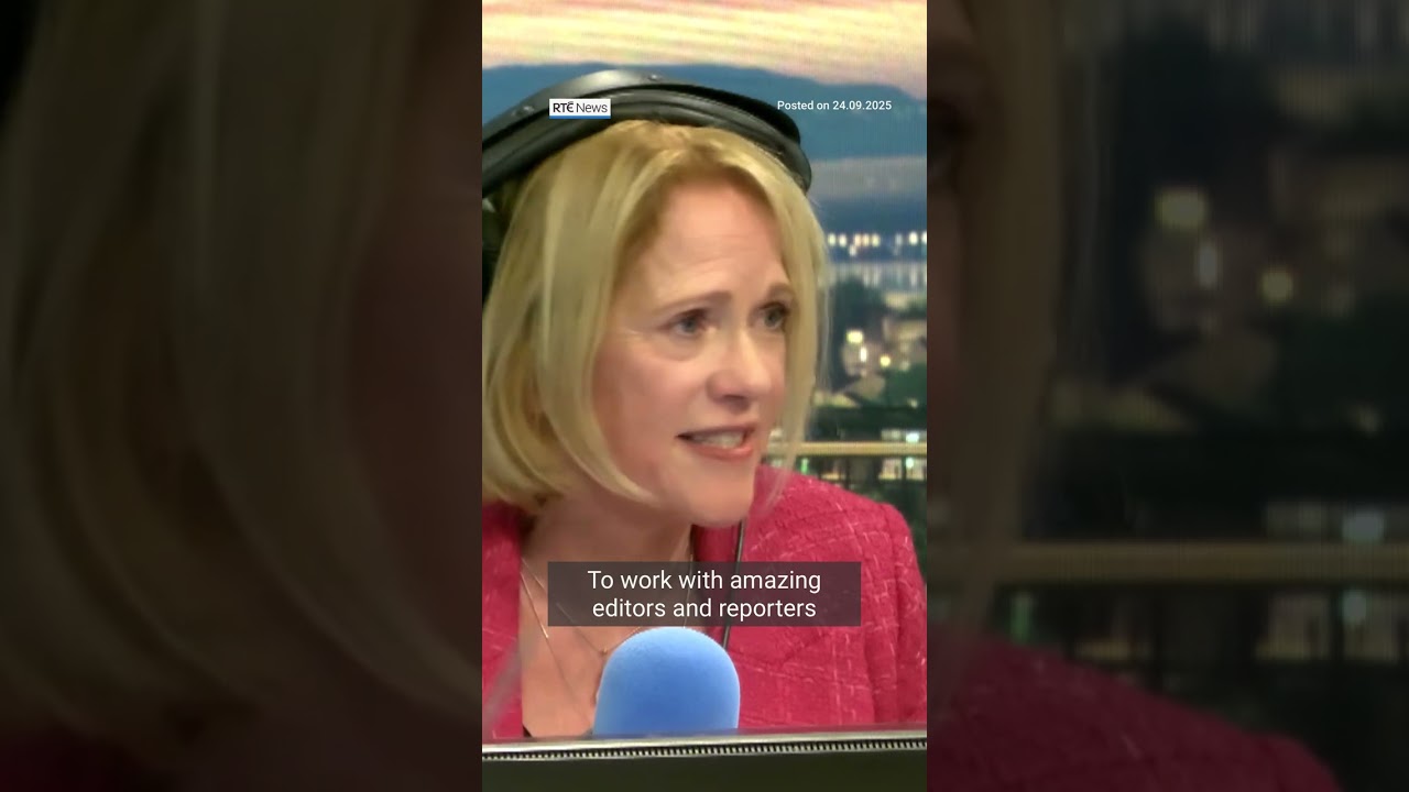 Mary Wilson and &Aacute;ine Lawlor sign off from Morning Ireland 