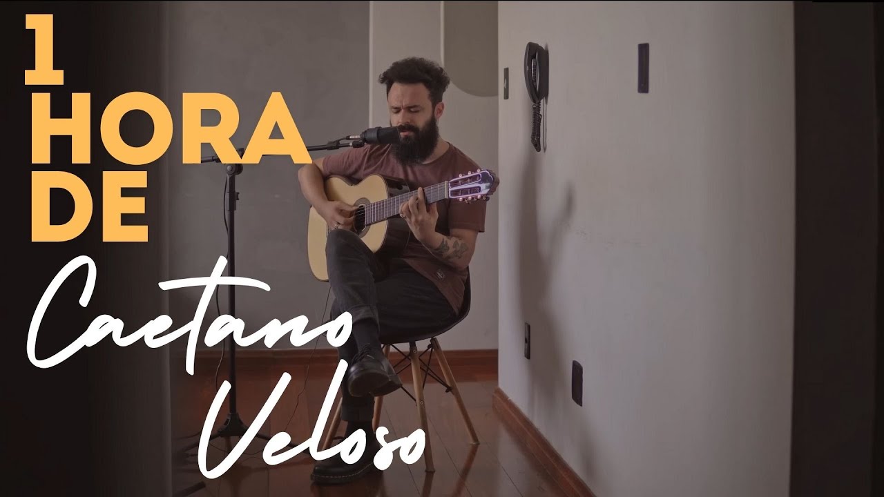 1 HORA DE CAETANO VELOSO - VOZ E VIOLÃO