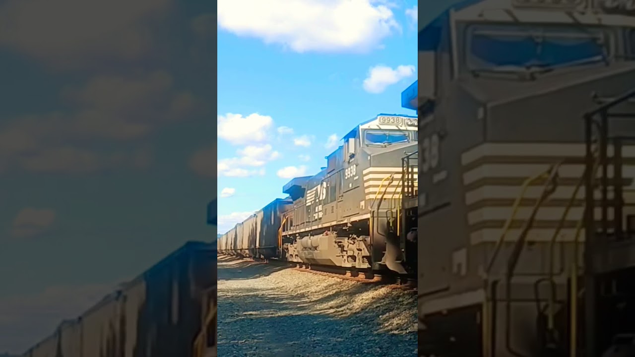 10/5/24 NS loaded coaltrain 590 eastbound at Aqueduct PA 