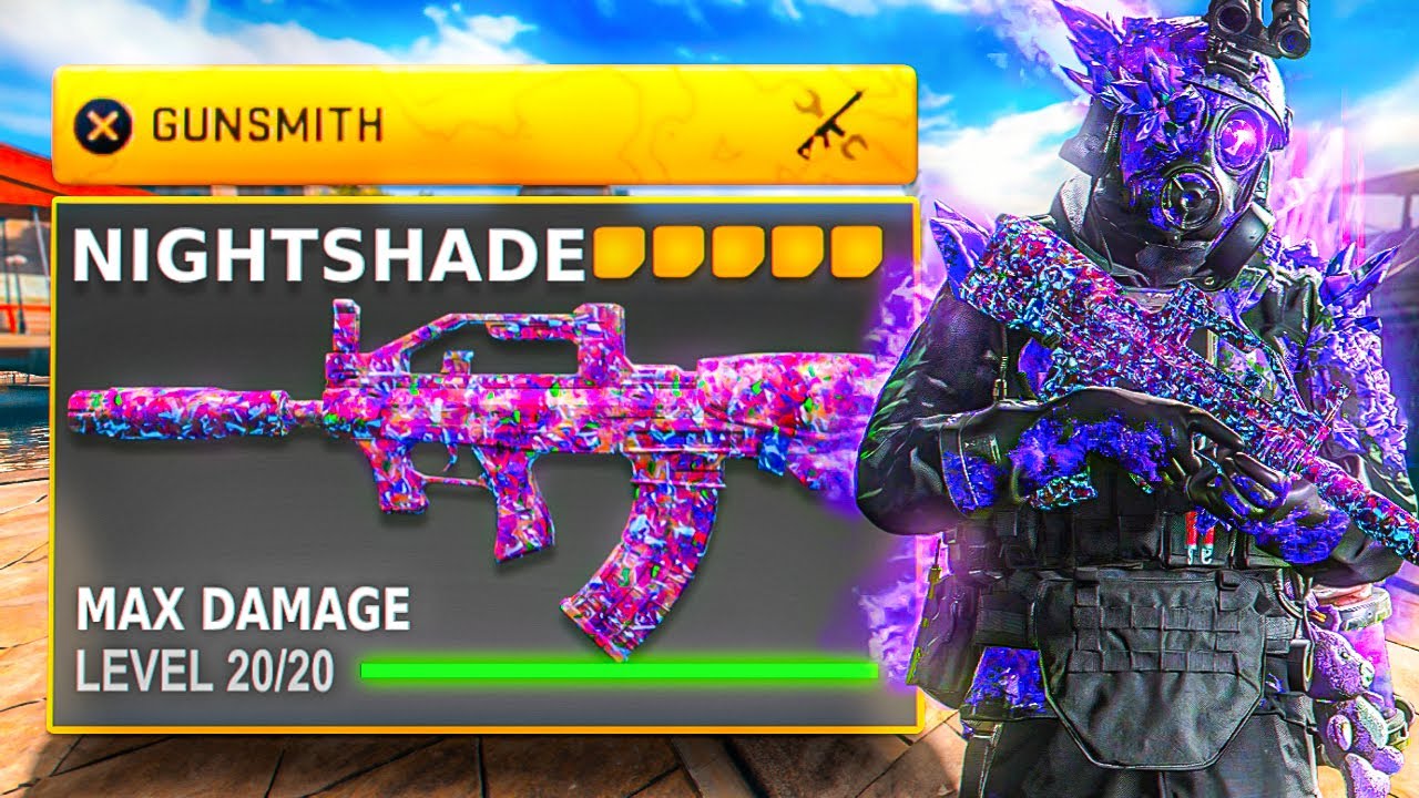 the SECRET NIGHTSHADE CONVERSION KIT is AMAZING in WARZONE!