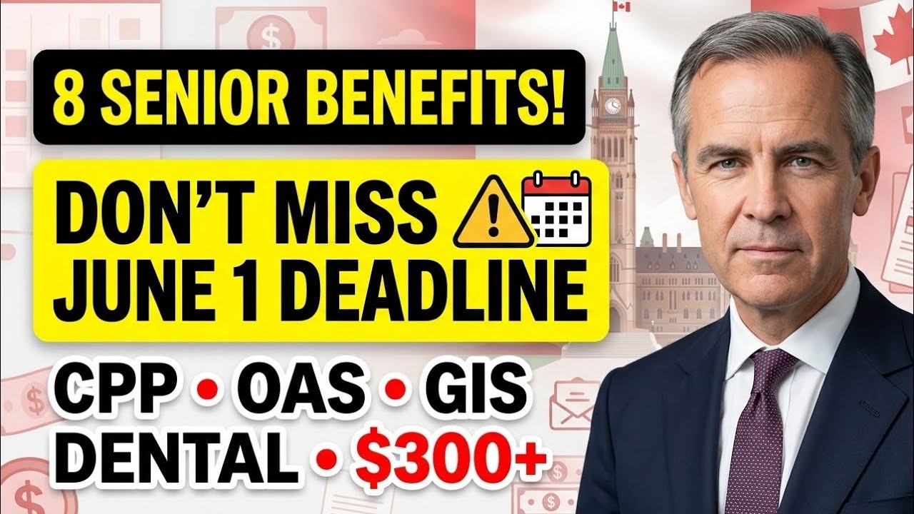 Canada Seniors Alert 2026: 8 Benefits You Must Claim Before You Lose Them