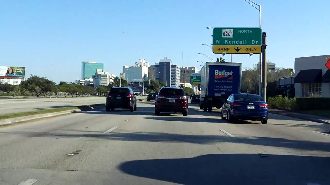 South Dixie Highway (US 1 from FL 826 to I-95) northbound (Part 1/2)