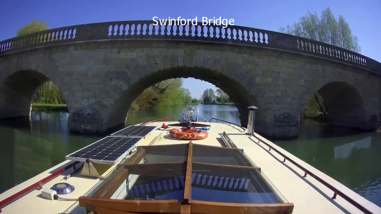 Barge Viator. River Thames Farmoor to Godstow