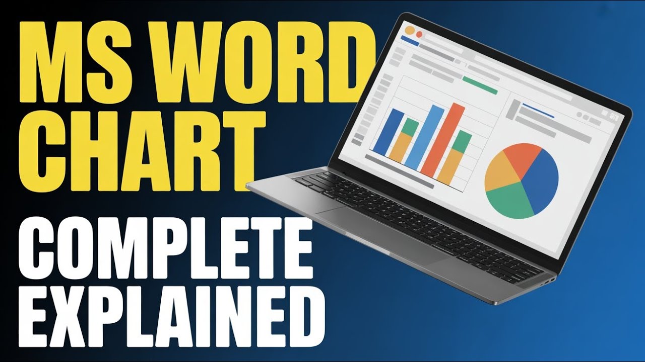 MS Word Complete Chart Explained in Hindi | MS Word Chart Tutorial for Beginners