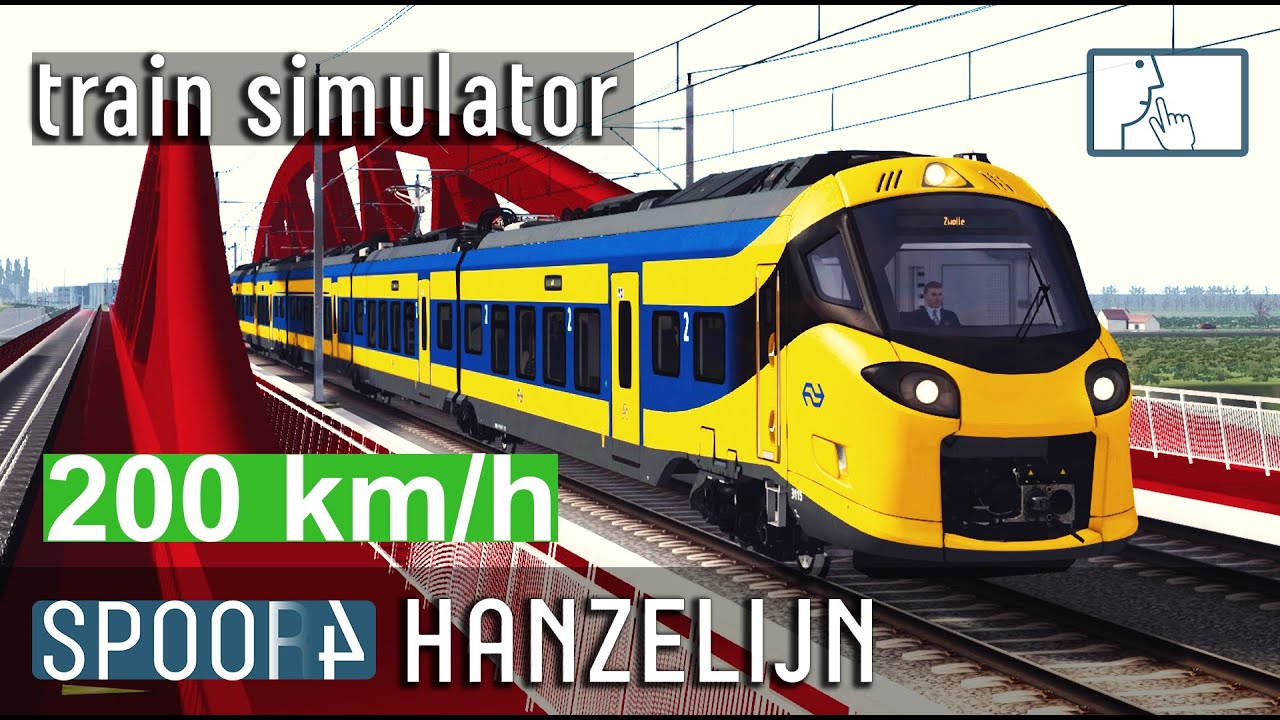 Train Simulator: Lelystad Centrum - Zwolle with NS ICNG