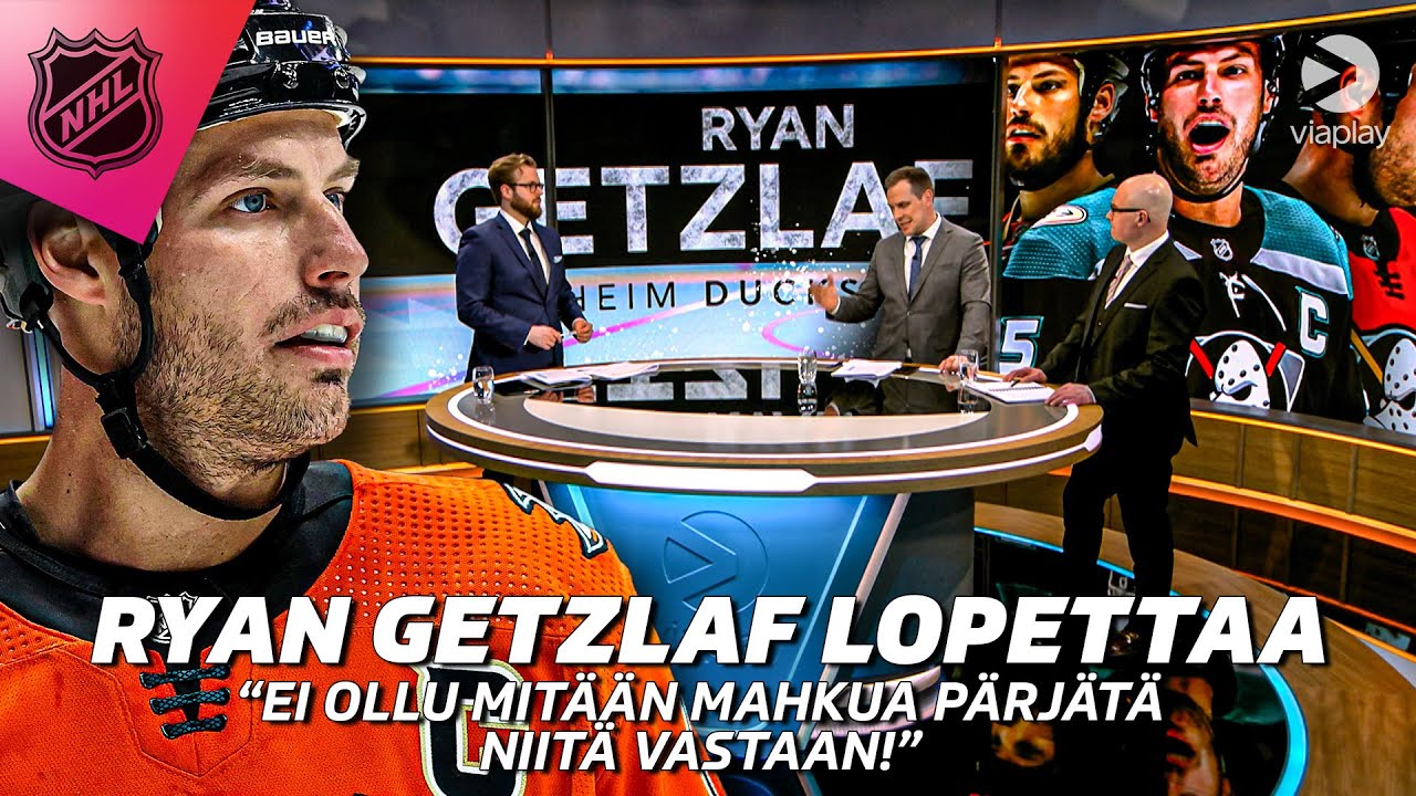 Ryan Getzlaf lopettaa uransa | Anaheim Ducksin seurahistorian pisteykk&ouml;nen j&auml;tt&auml;&auml; v&auml;kev&auml;n perinn&ouml;n