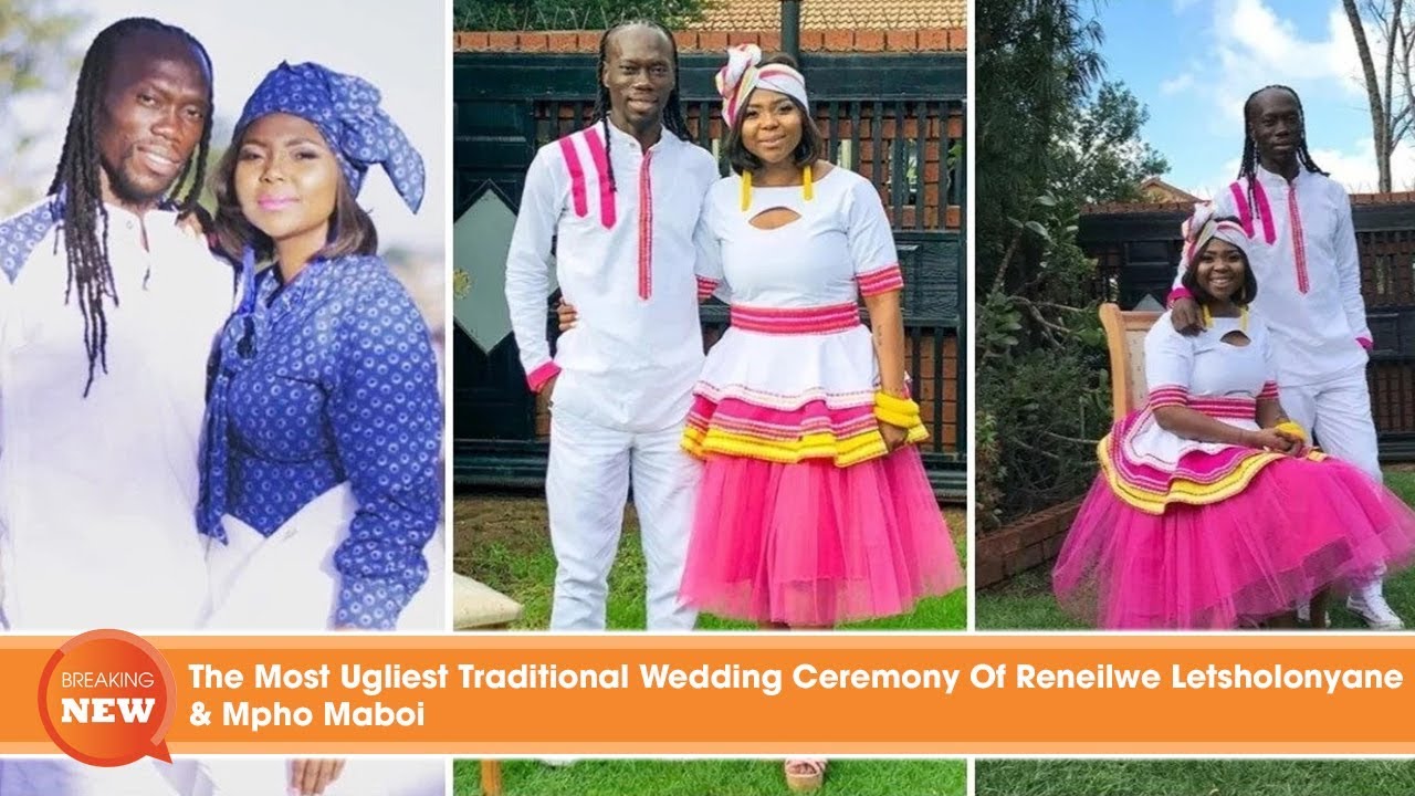 The Most Ugliest Traditional Wedding Ceremony Of Reneilwe Letsholonyane & Mpho Maboi