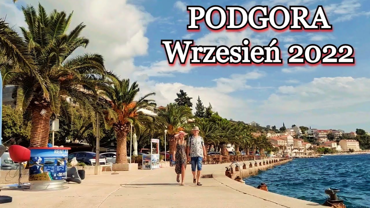 💙Podgora💙 Bulwar Promenada Tłumy czy Pustki❓Ceny Wyższe niż w Makarska Croatia Chorwacja 2022