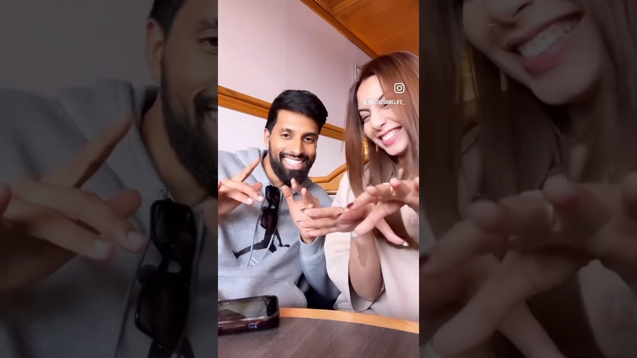 Love doing these trends with the wiffie 😍 #couplesofyoutube #comedy #humor #wife #couple #fypシ