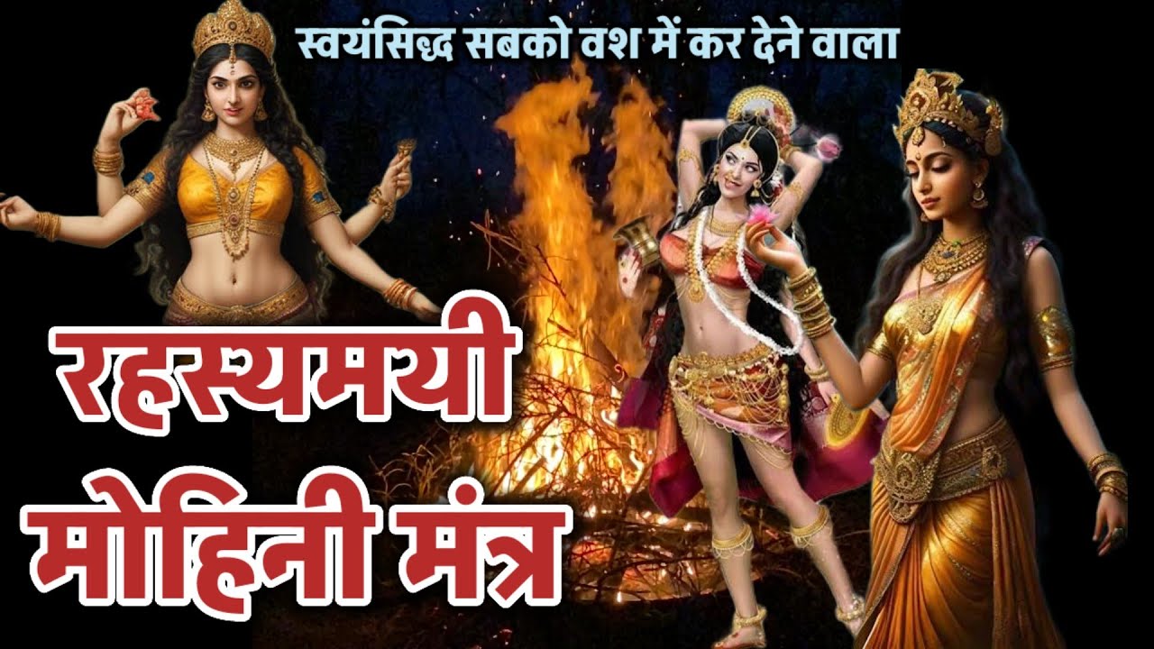 मोहिंनी मंत्र। स्वयंसिद्ध रहस्यमयी सब को वश में करने वाला.mohini mantra