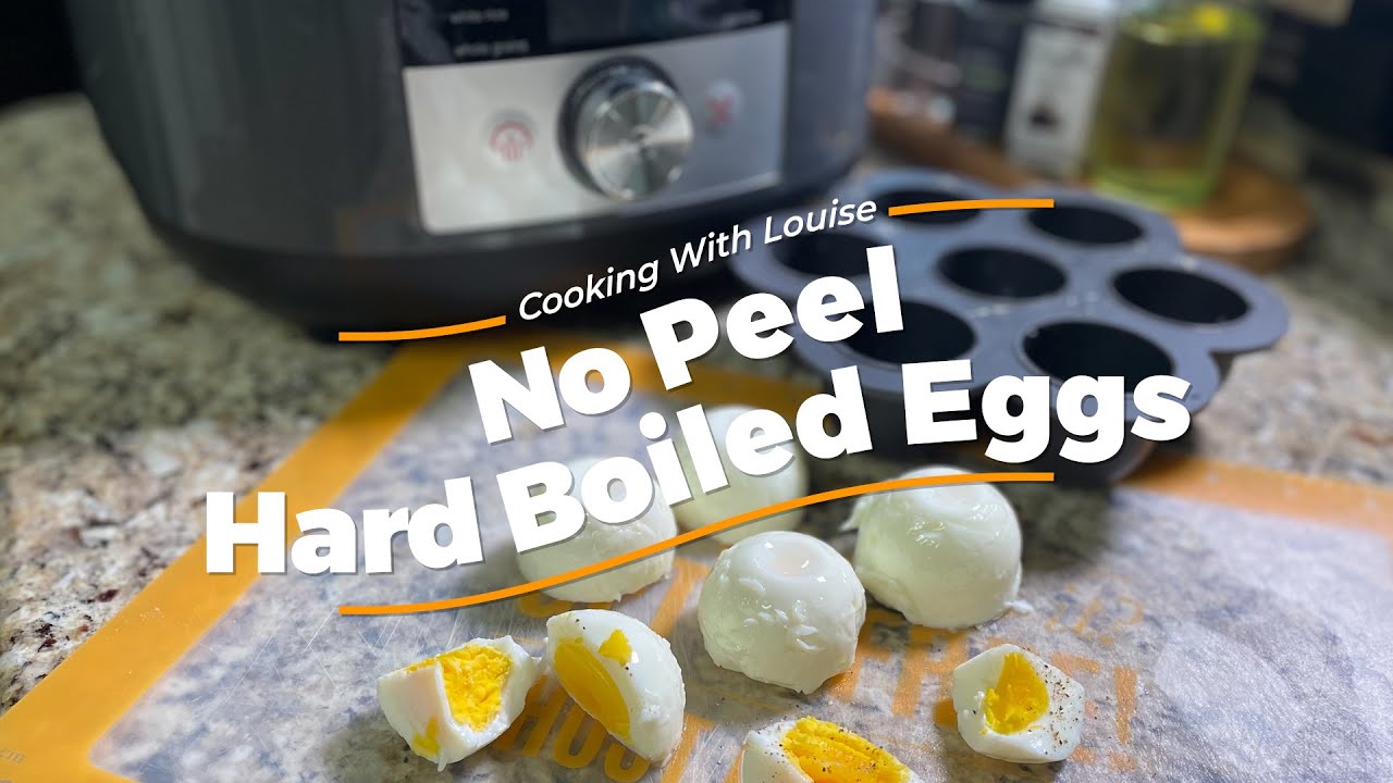 No Peel Hard-Boiled Eggs - Multi Cooker- Pampered Chef
