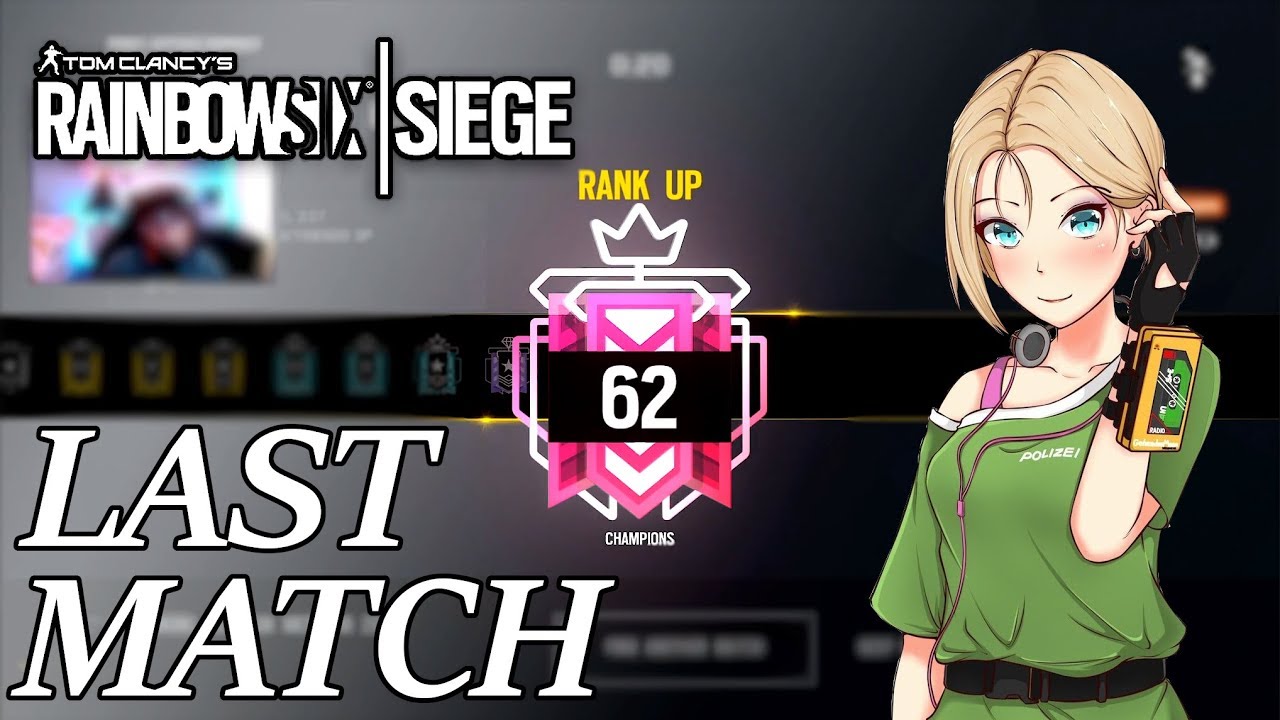ONE GAME AWAY FROM CHAMPION - Rainbow Six Siege