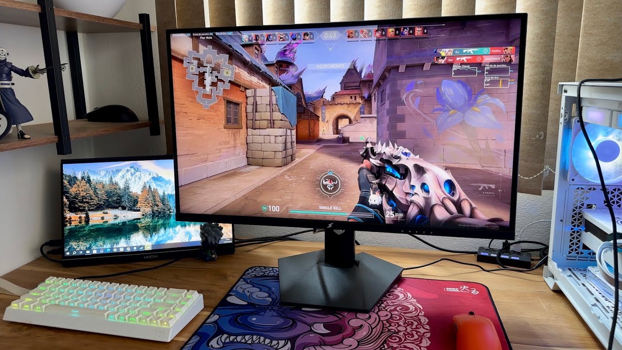 Esse Monitor é 4k 240hz e FullHD 480hz ao Mesmo Tempo - SuperFrame VisionX