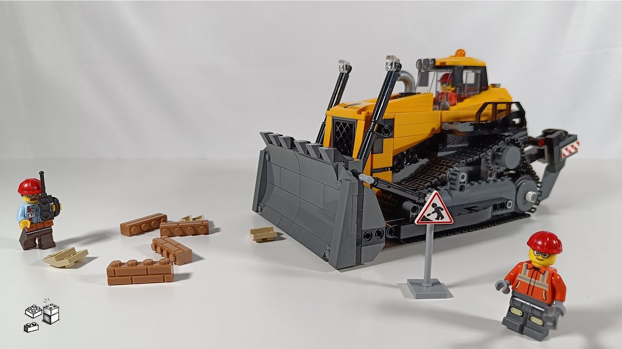 LEGO 60466 - Yellow Bulldozer - Speed Build by Tranquility