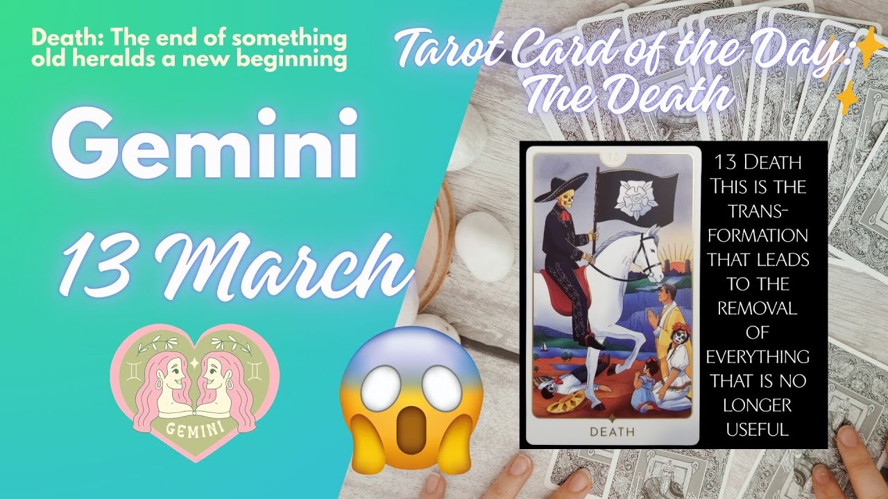 ♊️ Gemini Alert ☢️ The Death Card Reveals Your Fate on March 14, 2025! 🔥 Everything Changes NOW! ⚡