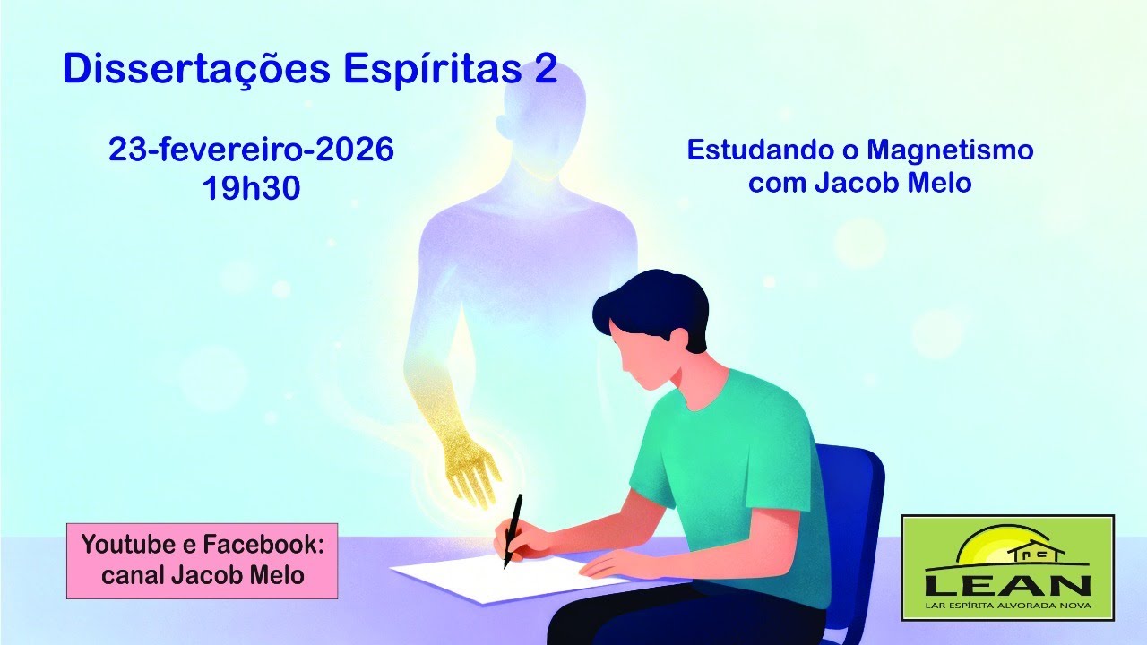 Диссертации по спиритуализму - 2. Изучение магнетизма с Джейкобом Мело. 23 февраля 2026 г.
