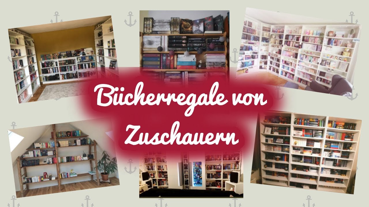 Bücherregale von Zuschauern - richtig schöne Bücherzimmer!
