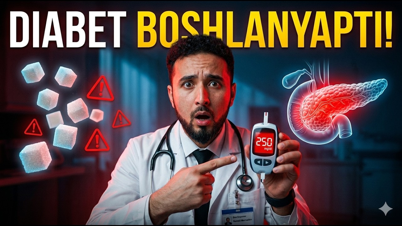 Diabet boshlanganini bilmay yurishingiz mumkin! 7 ta yashirin belgi