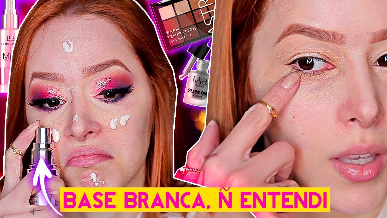 TESTEI MAQUIAGENS NOVAS bem LOKAS E ELABOREI uma MAKE!