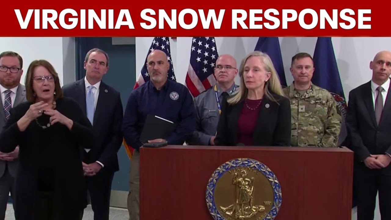 FULL VIDEO: Virginia Gov. Spanberger declares state of emergency