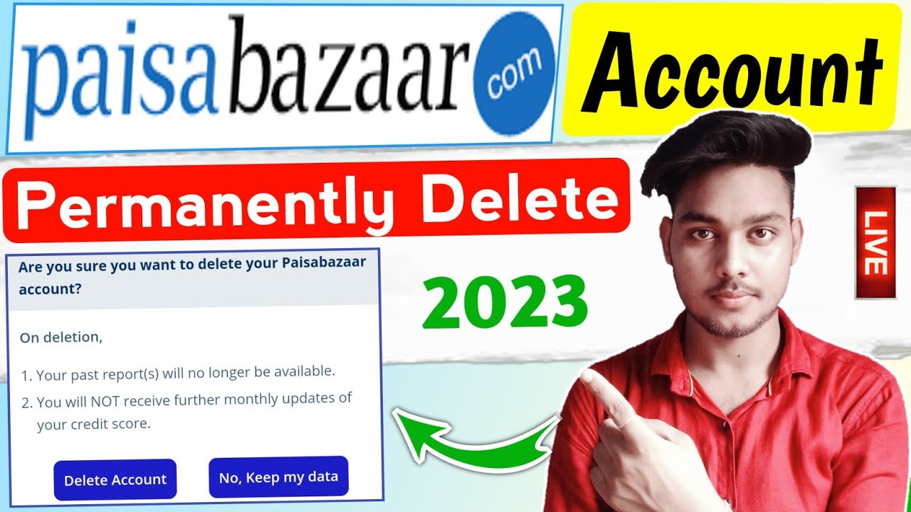 paisabazaar account delete kaise kare | how to delete paisabazaar account | Tech HackerJi