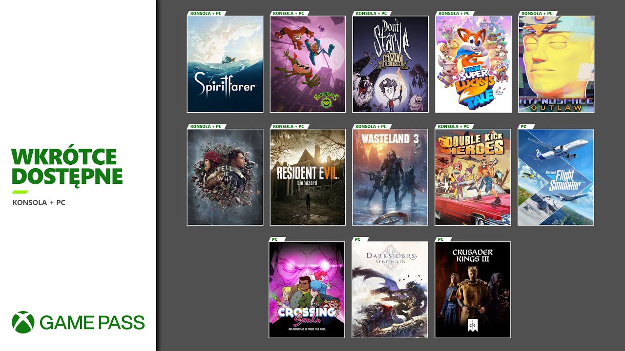 Xbox Game Pass - Sierpień 2020 | Xbox XY Extra