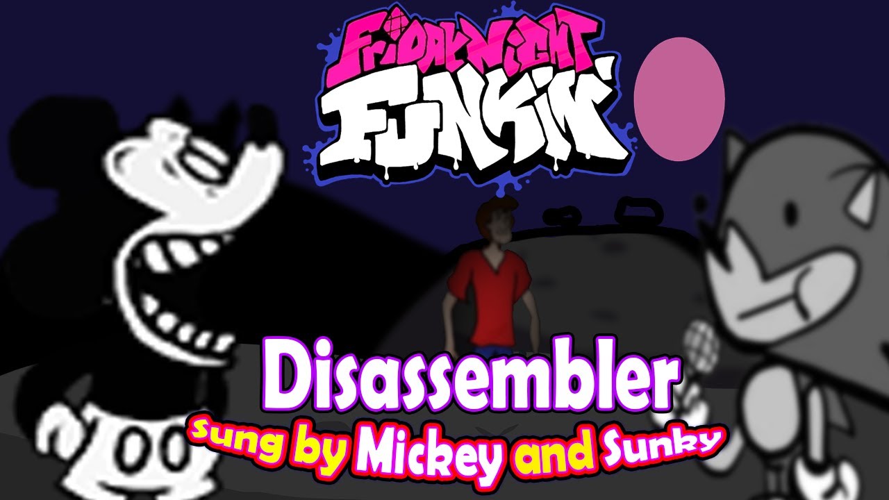 'Disassembler' but its sung by Mickey and Sunky [FNF vs Shaggy 2.5]