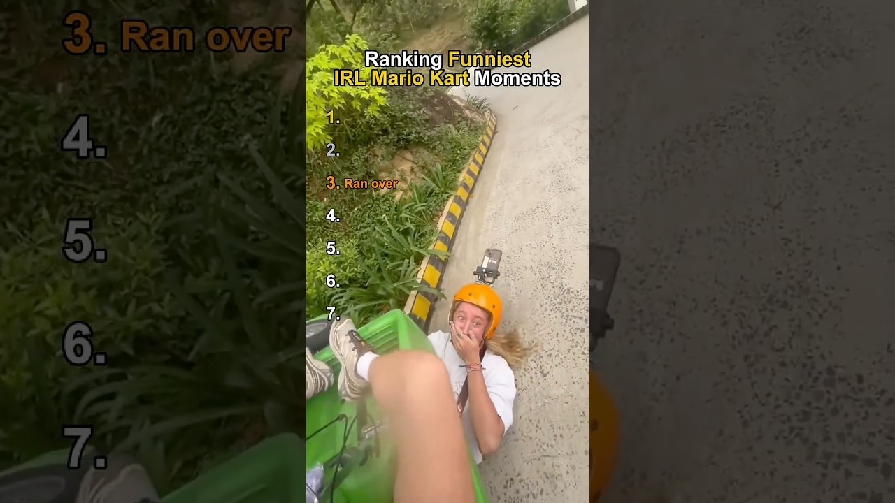 Ranking Funniest IRL Mario Kart Moments