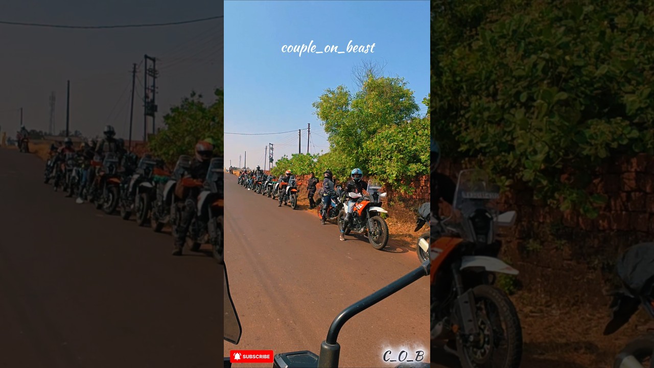 KTM Line-Up on Ride to Ratnagiri 😍🔥 | 